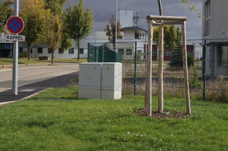 Armoire d’éclairage public CitéDin par Brumath Strasbourg